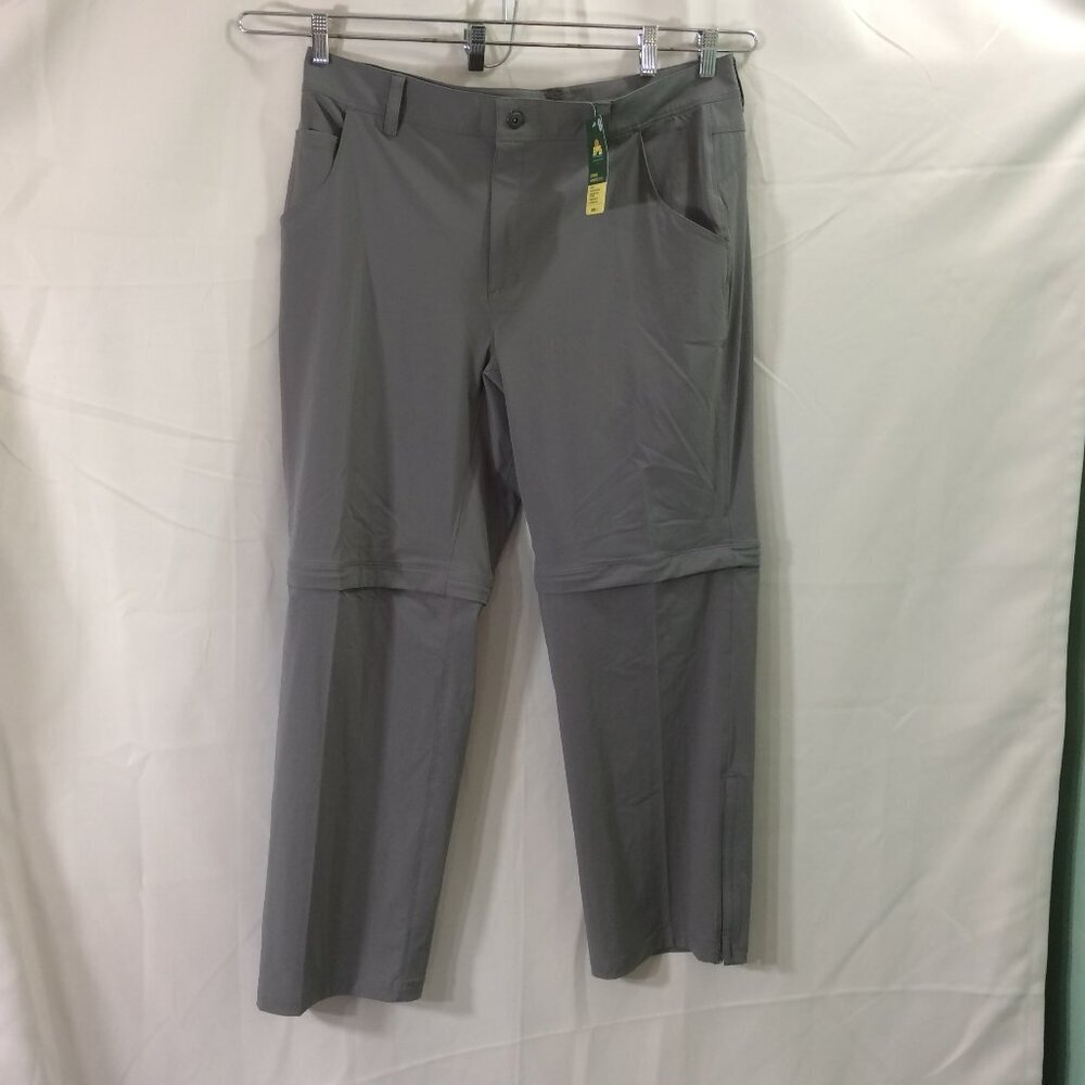 NEW EMS Mens Hiking Trek Pants Convertible Lightweight Zip Pockets NWT 38/30